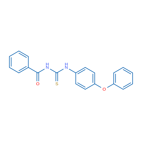 3-Benzoyl-1-(4-phenoxyphenyl)thiourea 1g