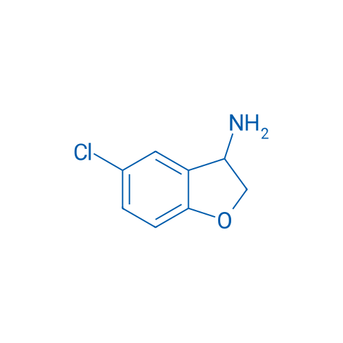 5-Chloro-2,3-dihydrobenzofuran-3-amine 250mg