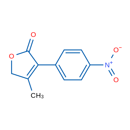 4-Methyl-3-(4-nitrophenyl)-2,5-dihydrofuran-2-one 1g
