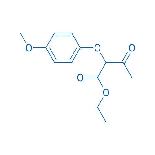 Ethyl 2-(4-methoxyphenoxy)-3-oxobutanoate 1g