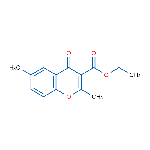 Ethyl 2,6-dimethyl-4-oxo-4H-chromene-3-carboxylate 1g