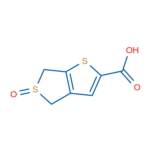 4,6-Dihydrothieno[3,4-b]thiophene-2-carboxylic acid 5-oxide 250mg