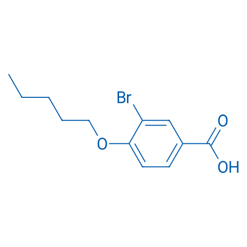 3-Bromo-4-(pentyloxy)benzoic acid 1g