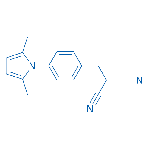 2-(4-(2,5-Dimethyl-1H-pyrrol-1-yl)benzyl)malononitrile 1g
