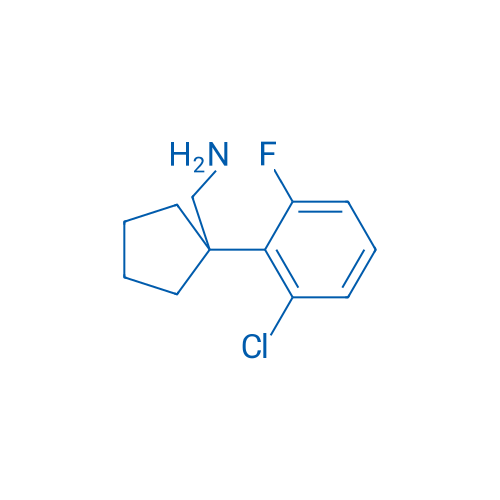 (1-(2-Chloro-6-fluorophenyl)cyclopentyl)methanamine 1g