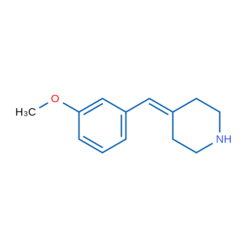 4-[(3-Methoxyphenyl)methylidene]piperidine 1g