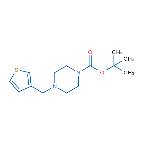 1-Boc-4-(3-Thienylmethyl)piperazine 1g