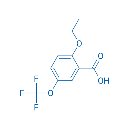2-Ethoxy-5-(trifluoromethoxy)benzoic acid 250mg