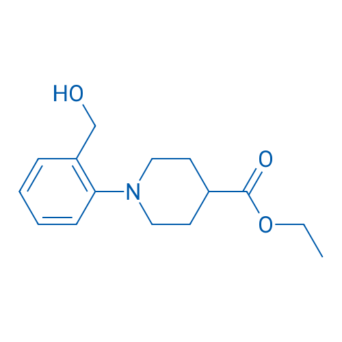 Ethyl 1-(2-hydroxymethylphenyl)piperidine-4-carboxylate 5g