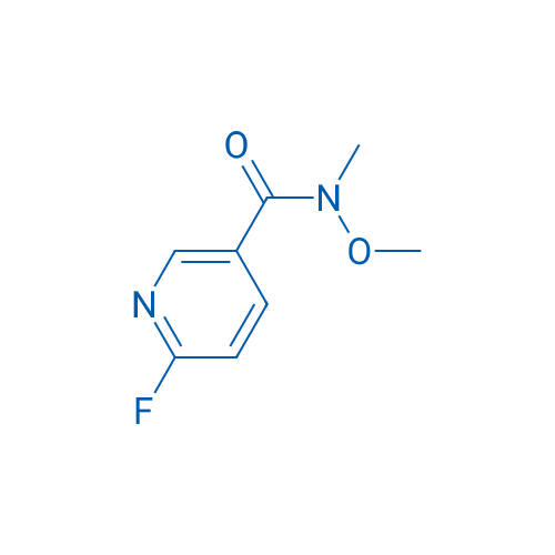 6-Fluoro-N-methoxy-N-methylnicotinamide 1g