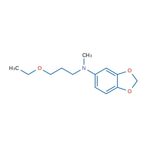 N-(3-Ethoxypropyl)-N-methylbenzo[d][1,3]dioxol-5-amine 1g