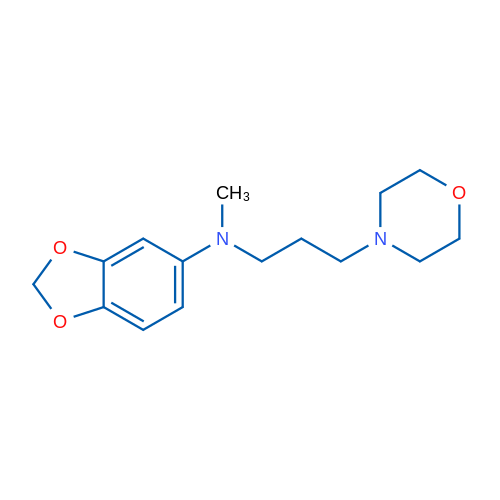 N-Methyl-N-(3-morpholinopropyl)benzo[d][1,3]dioxol-5-amine 1g