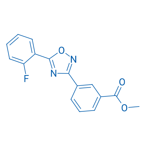 Methyl 3-(5-(2-fluorophenyl)-1,2,4-oxadiazol-3-yl)benzoate 25g