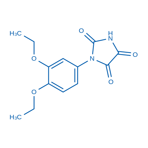 1-(3,4-Diethoxyphenyl)imidazolidine-2,4,5-trione 50mg