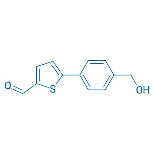 5-(4-(Hydroxymethyl)phenyl)thiophene-2-carbaldehyde 1g