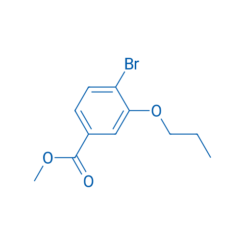 Benzoic acid, 4-bromo-3-propoxy-, methyl ester 5g
