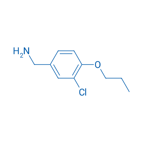 (3-Chloro-4-propoxybenzyl)amine 1g