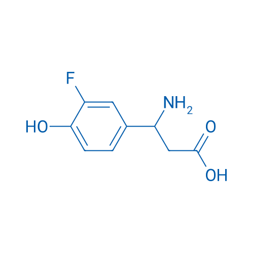 3-Amino-3-(3-fluoro-4-hydroxyphenyl)propanoic acid 250mg