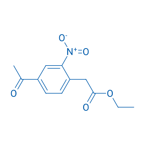 Ethyl 2-(4-acetyl-2-nitrophenyl)acetate 1g