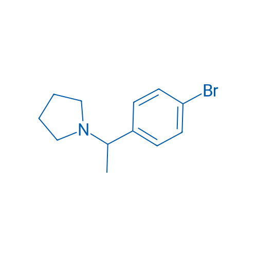1-(1-(4-bromophenyl)ethyl)pyrrolidine 250mg