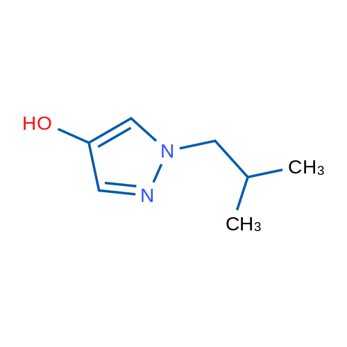 1-(2-Methylpropyl)-1H-pyrazol-4-ol 1g