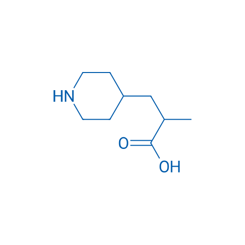 2-Methyl-3-(piperidin-4-yl)propanoic acid 1g