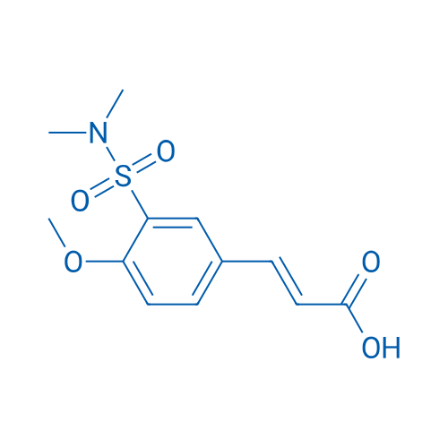 3-[3-(Dimethylsulfamoyl)-4-methoxyphenyl]prop-2-enoic acid 5g