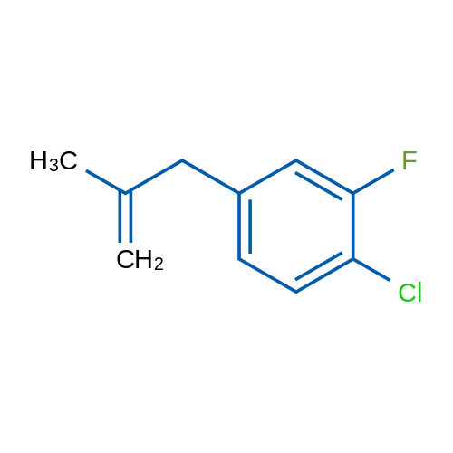 3-(4-Chloro-3-fluorophenyl)-2-methyl-1-propene 5g