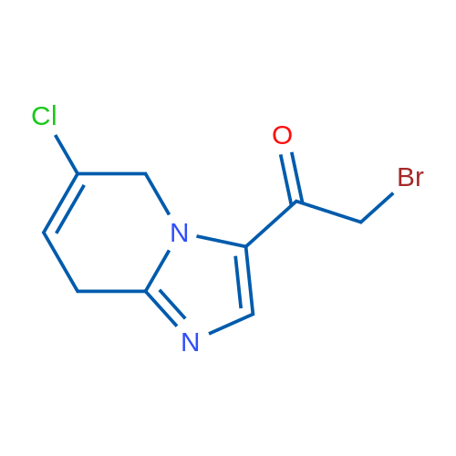 2-Bromo-1-(6-chloro-5,8-dihydroimidazo[1,2-a]pyridin-3-yl)ethanone 1g