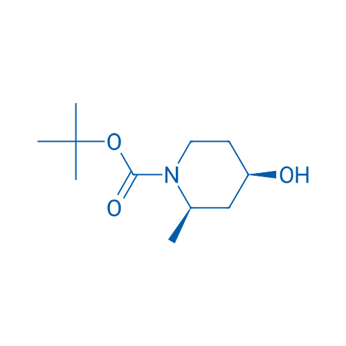 (2R,4R)-tert-Butyl 4-hydroxy-2-methylpiperidine-1-carboxylate 100mg