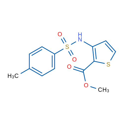 Methyl 3-(4-methylphenylsulfonamido)thiophene-2-carboxylate 5g