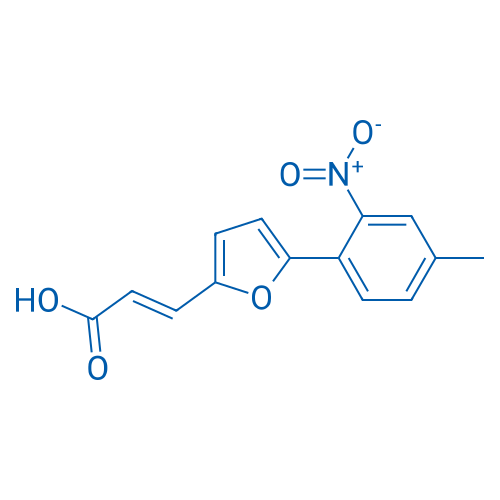 3-(5-(4-Methyl-2-nitrophenyl)furan-2-yl)acrylic acid 1g