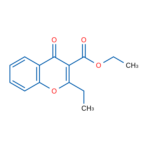 Ethyl 2-ethyl-4-oxo-4H-chromene-3-carboxylate 1g