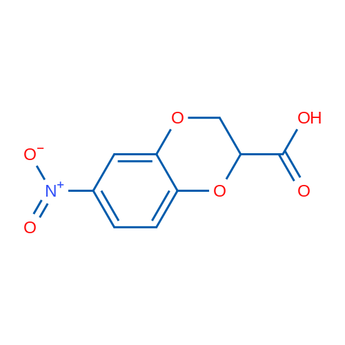 6-Nitro-2,3-dihydrobenzo[b][1,4]dioxine-2-carboxylic acid 1g