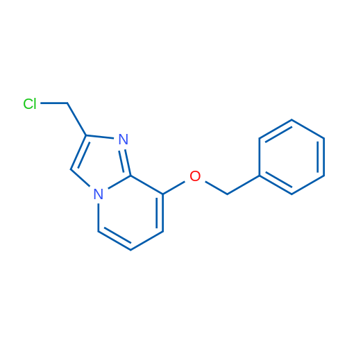 8-(Benzyloxy)-2-(chloromethyl)imidazo[1,2-a]pyridine 1g
