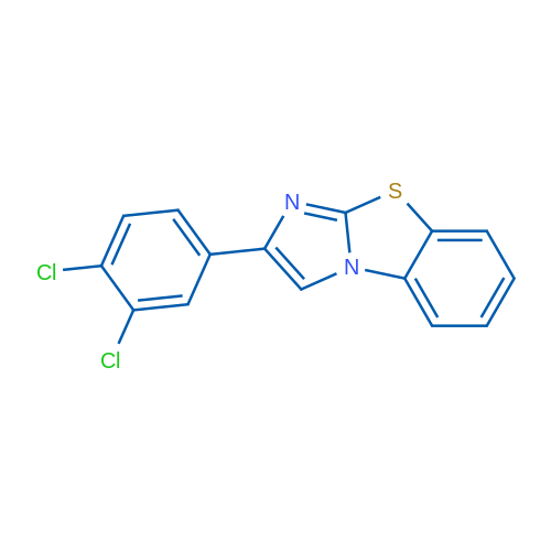 4-(3,4-Dichlorophenyl)-7-thia-2,5-diazatricyclo[6.4.0.0^{2,6}]dodeca-1(8),3,5,9,11-pentaene 1g