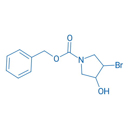 Benzyl 3-bromo-4-hydroxypyrrolidine-1-carboxylate 1g