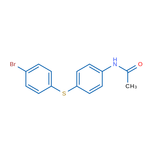 N-{4-[(4-bromophenyl)sulfanyl]phenyl}acetamide 1g
