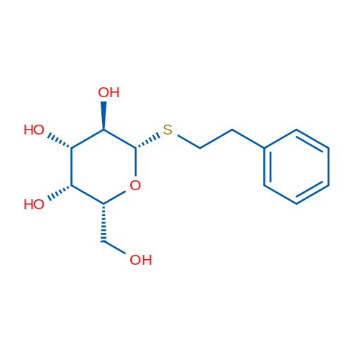 2-Phenylethyl 1-thio-beta-D-glucopyranoside 1g