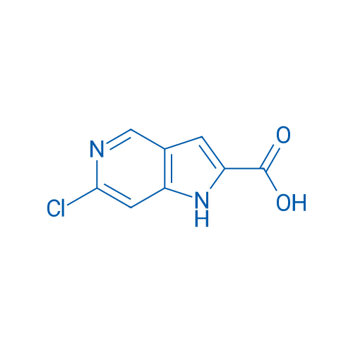 6-Chloro-1H-pyrrolo[3,2-c]pyridine-2-carboxylic acid 250mg