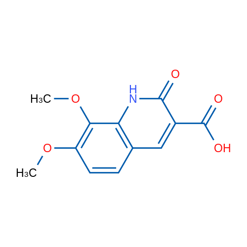 7,8-Dimethoxy-2-oxo-1,2-dihydroquinoline-3-carboxylic acid 1g