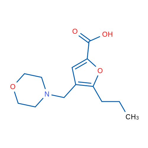 4-(Morpholinomethyl)-5-propylfuran-2-carboxylic acid 1g