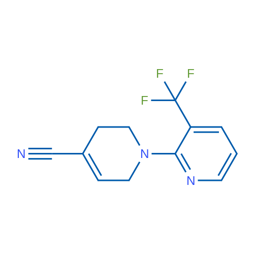 3'-(Trifluoromethyl)-3,6-dihydro-2H-[1,2'-bipyridine]-4-carbonitrile 5g