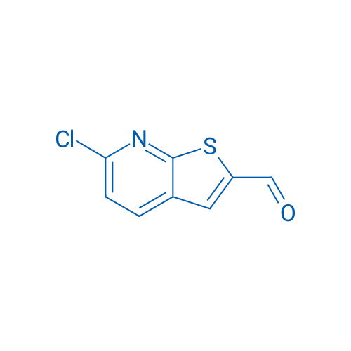 6-Chlorothieno[2,3-b]pyridine-2-carbaldehyde 100mg