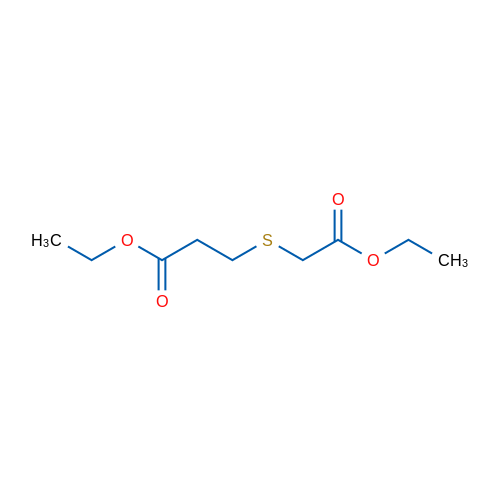 Ethyl 3-((2-ethoxy-2-oxoethyl)thio)propanoate 1g