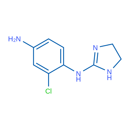 2-Chloro-N1-(4,5-dihydro-1H-imidazol-2-yl)benzene-1,4-diamine 1g