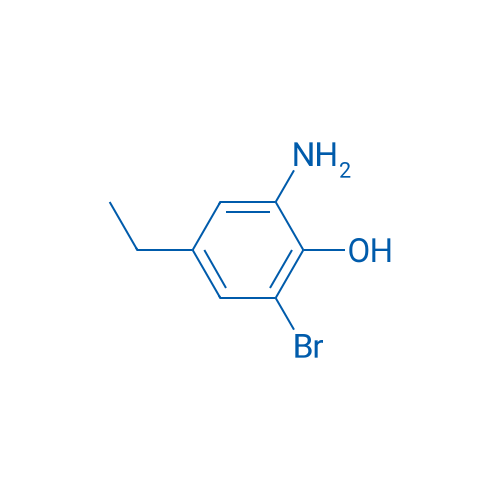 2-Amino-6-bromo-4-ethylphenol 1g