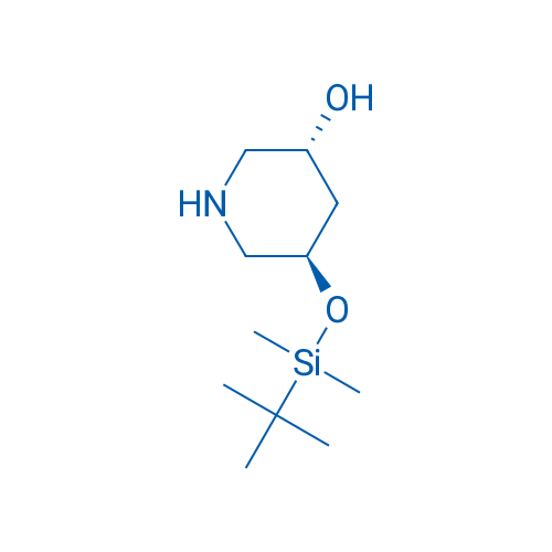 (3R,5R)-5-((tert-Butyldimethylsilyl)oxy)piperidin-3-ol 250mg
