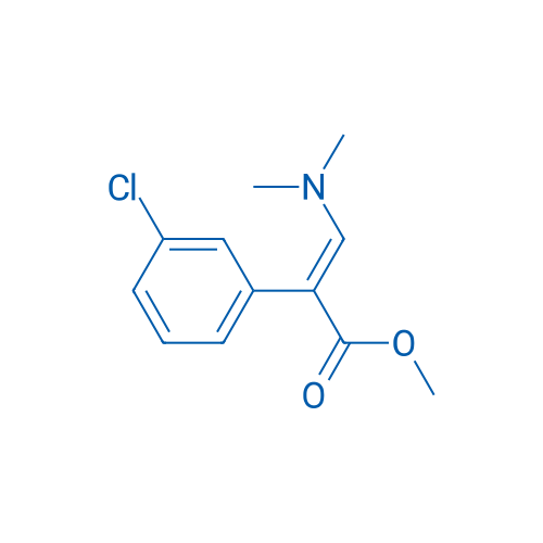 Methyl (2E)-2-(3-chlorophenyl)-3-(dimethylamino)prop-2-enoate 1g