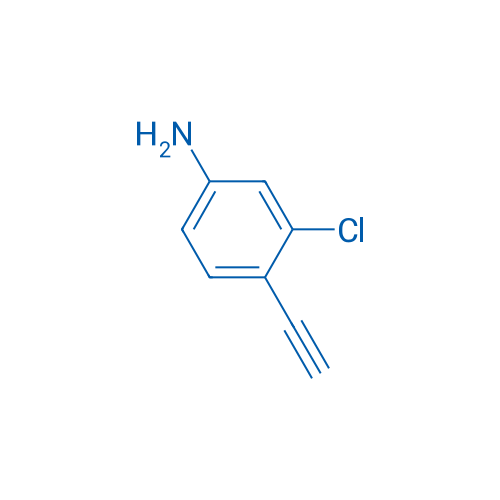 3-Chloro-4-ethynylaniline 100mg